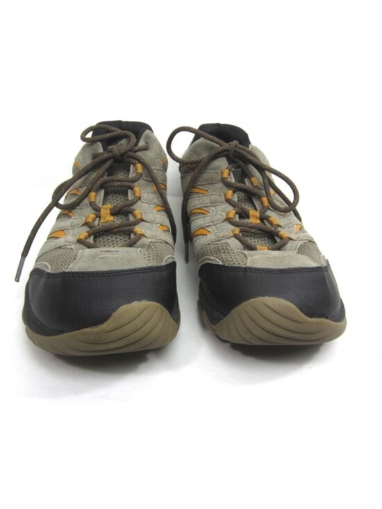 Merrell Pine Vent Size 13M Mens Low Hiking Trail Running Shoe Gray Yellow J09583 main image 9